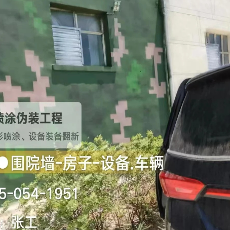 泸州数码迷彩漆施工